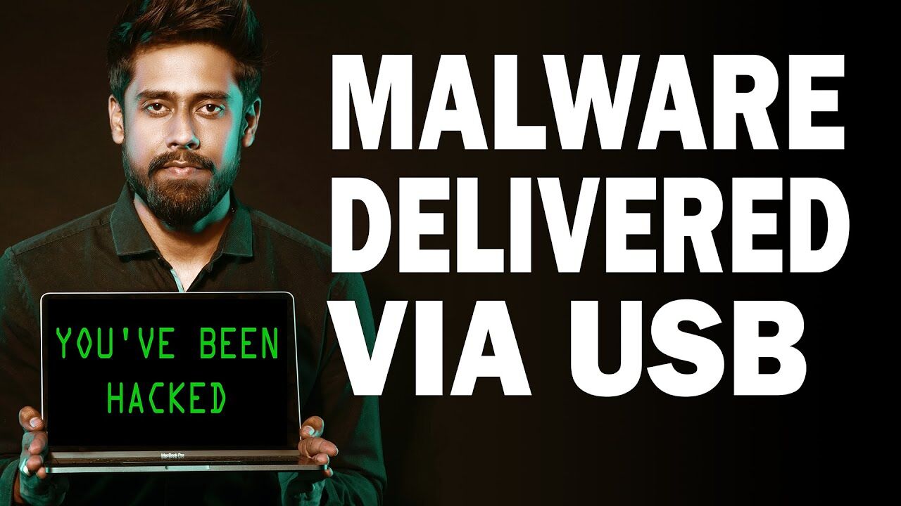 Malware delivered by USB