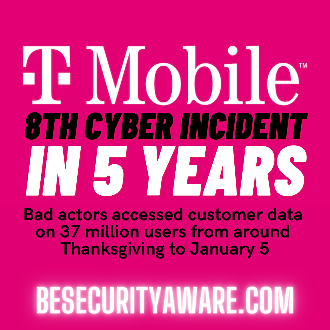 T-Mobile has eighth cybersecurity incident in five years see superbowl commercial