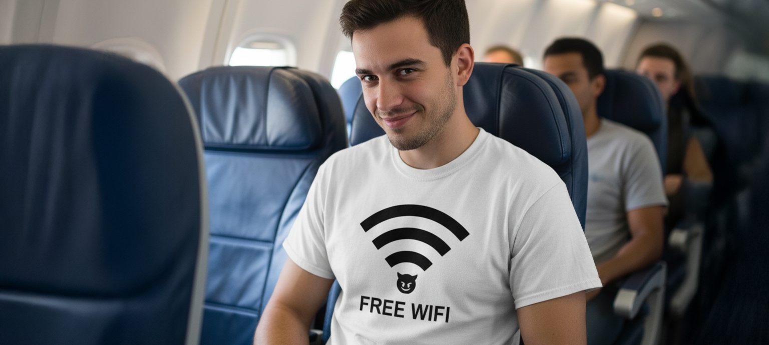 the dangers of free in flight wifi