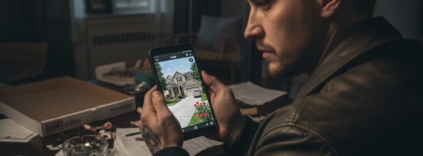 how criminals case your home with google maps